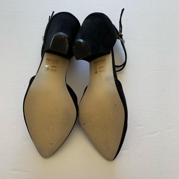 ASOS Black Suede Maryjane Heels - Picture 6 of 7